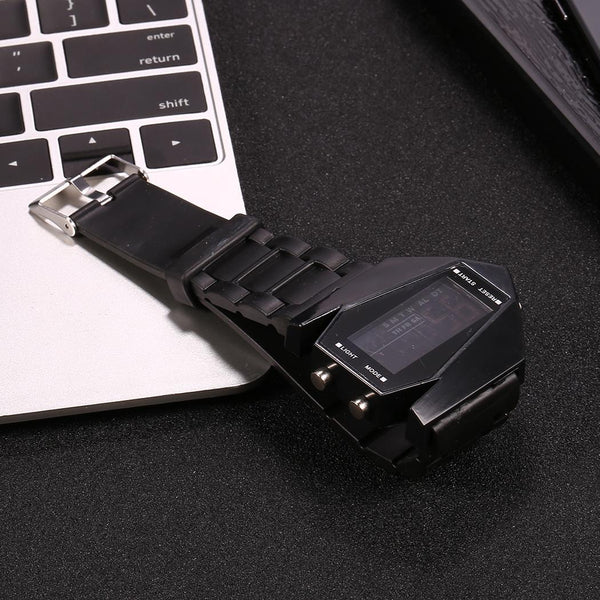 Electronic LED Watches Silicone Quartz Light Digital Sport Strap