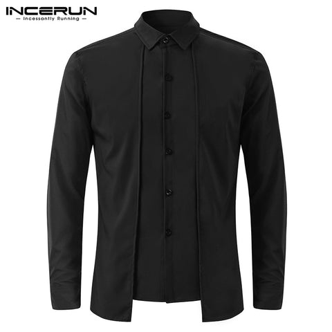 Long Sleeve Cotton Casual Shirts Formal Man Fashion Slim Fit Shirt