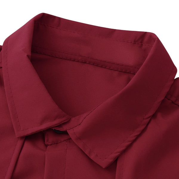 Long Sleeve Cotton Casual Shirts Formal Man Fashion Slim Fit Shirt