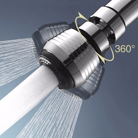 360 Degree Kitchen Water Faucet Saving Tap Bathroom Shower Head Filter Nozzle