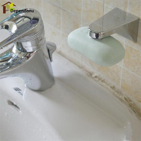 Magnetic Soap Dish Container Dispenser Wall Attachment Adhesion Soap Holder