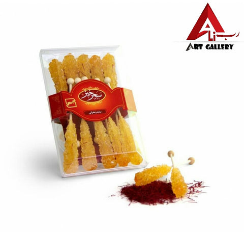 Saffron Swizzle Sticks Zafrani Mishri Irani Nabat